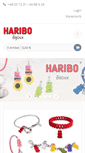 Mobile Screenshot of haribo-bijoux.com